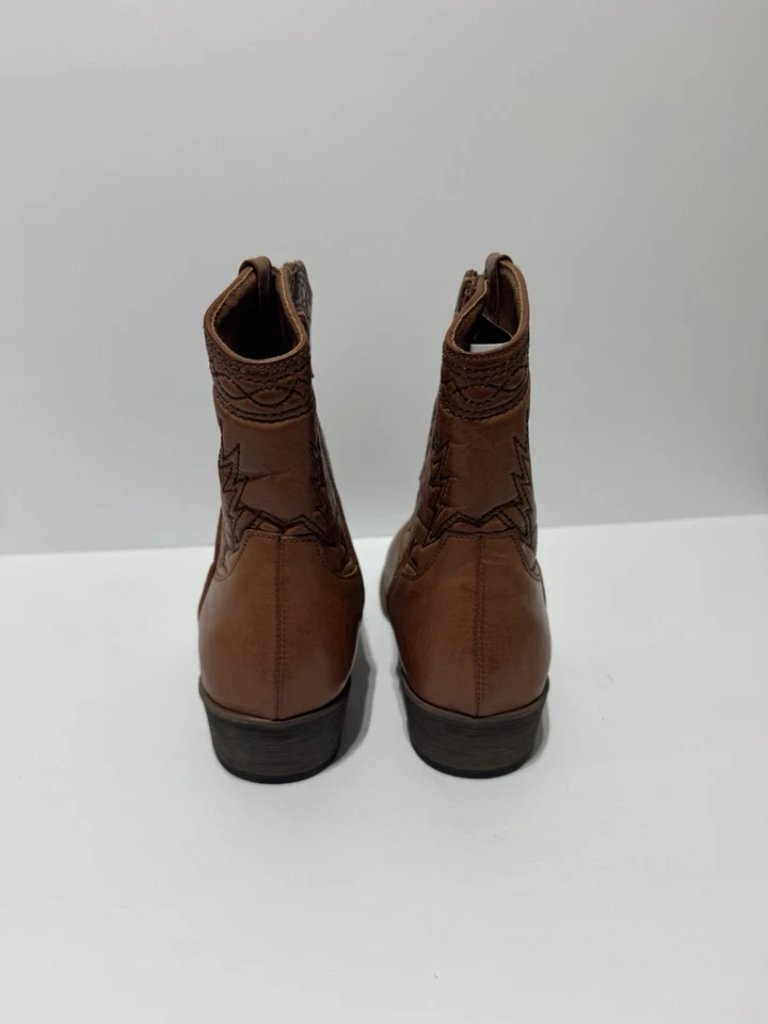Matisse Womens Pistol Western Boots Cognac Size 9.5w — image 4 of 6